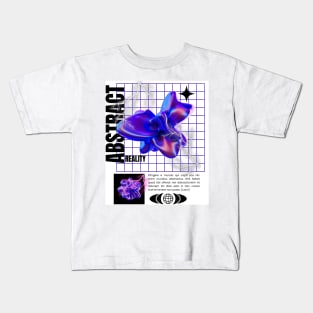 Abstract Streetwear Black Modern Design - Unique Artwork for Fashion Enthusiasts Kids T-Shirt